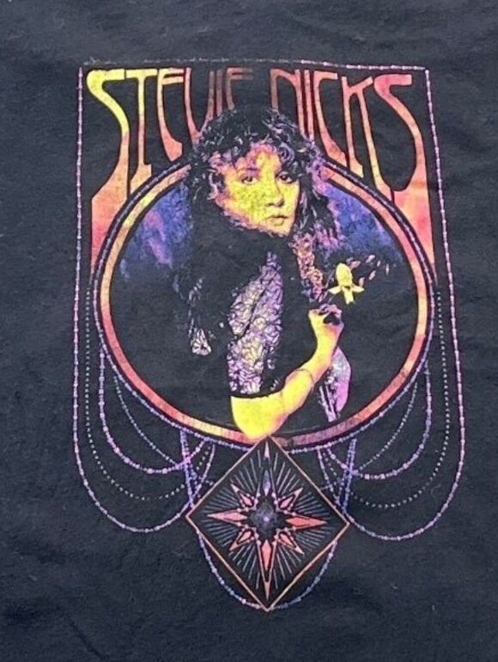 Stevie Nicks Preowned 2XL Cropped T-shirt